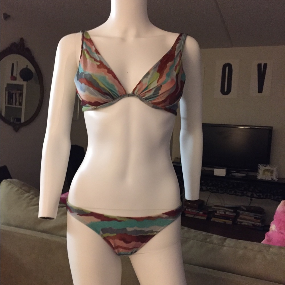 Adriana Degreas Brazil Watercolor Print Bikini